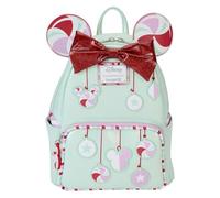 Loungefly Disney Minnie Holiday Peppermint Ornaments Mini sac à dos
