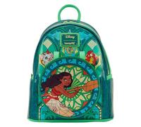 Loungefly Disney: Moana Stained Glass Collection Mini Backpack - Disney Princesses - Exclusivité Amazon - Sac Mignon à Collectionner - Idée de Cadeau