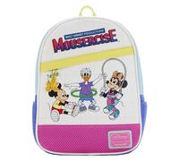 Mini Sac A Dos Loungefly - Mickey - Mousercise blanc