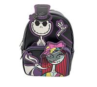 Loungefly Disney Nightmare Before Christmas Dapper Jack and Sally Cosplay Womens Double Strap Shoulder Bag Purse