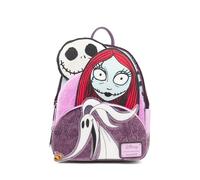 Loungefly Disney Nightmare Before Christmas Glow in the Dark Jack, Sally and Zero Sac à dos pour femme, multicolore, One Size, Wdbk3801