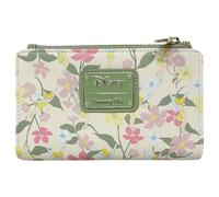 Loungefly Disney Peter Pan Fée Clochette Floral Portefeuille zippé Vert Décontracté