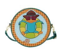 Loungefly Disney : Phineas et Ferb - Perry l'ornithorynque - Bretelles réglables - Sac à bandoulière - Idéal pour les enfants et les adultes - Sacs de collection