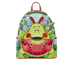 Loungefly Disney - Pixar - A Bug's Life - Heimlich Eating Watermelon - Mini Backpack- Exclusivité Amazon - Sac Mignon à Collectionner