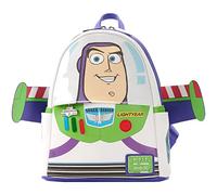 Loungefly Disney Pixar Toy Story Buzz l'Éclair Sac à dos double bandoulière pour femme, Multi, Mini, Mini sac à dos