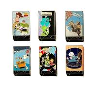 Loungefly Disney Pixar - VHS Tapes - Mystery Enamel Pin - 1 Of 12 To Collect - Blind Purchase - Wall-E - Boîte Mystère Pin en Émail et Sacs
