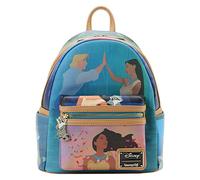 Loungefly disney pocahontas princess scene mini sac à dos, multicolore, s