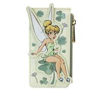 Loungefly Disney - Porte Carte Fée Clochette Trèfle à 4 Feuilles Grand Modèle