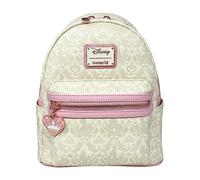 Loungefly Disney Princesses Sac à dos avec bretelles à motif damassé en relief