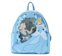 Loungefly Disney Sac à dos Cendrillon Princess Lenticular Series, bleu, taille unique