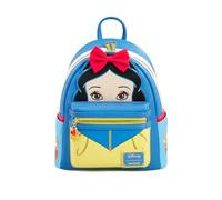 Loungefly Disney Sac bandouli re double bandouli re Blanche-Neige et les sept nains pour femme, bleu, Medium