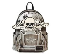 Loungefly Disney Skeleton Dance Sac à bandoulière double bandoulière pour femme, multicolore, Taille unique