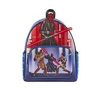 Loungefly - Disney - Star Wars - Darth Maul Villains - Sac à dos - Amazon Exclusive - Premium Vegan Leather - Idée cadeau - Marchandise officielle - pour garçons, filles, hommes et femmes