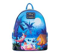 Loungefly Disney Stitch Camping Cuties Glow Mini sac à dos | Lilo & Stitch Sacs et sacs à dos, Bleu, orange, rose, défaut