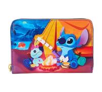 Loungefly Disney Stitch Camping Cuties Portefeuille zippé Multicolore