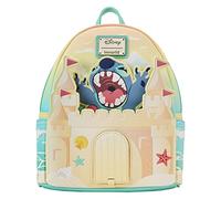 Loungefly Disney Stitch Sandcastle Beach Surprise Mini sac à dos, multicolore, One Size, Sac à dos Taille unique