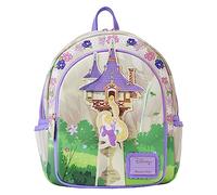 Loungefly Mini sac à dos Raiponce "Swinging from Tower" – Multicolore 23x27x12,5 cm