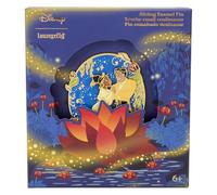 Loungefly Disney The Princess And The Frog 15th Anniversary 3 Collector Box Pin, taille unique, Métal