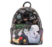 Loungefly Disney Villains Club Womens Double Strap Shoulder Bag Purse