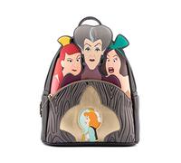 Loungefly Disney Villains Scene Evil Stepmother and Stepsisters Womens Double Strap Shoulder Bag Purse
