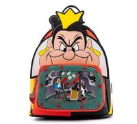 Loungefly Disney Villains Scene Series Queen of Hearts Womens Double Strap Shoulder Bag Purse