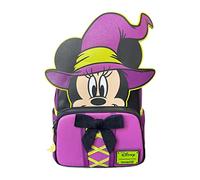 Loungefly Disney Wickedly Cute Witch Minnie Cosplay Mini sac à dos GITD - Exclusivité BCT