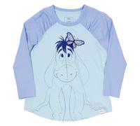 Loungefly Disney Winnie l'ourson T-shirt raglan froncé Bourriquet Taille L