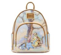 Loungefly - Disney - Winnie The Pooh - Winter Sledding Scene - Mini Backpack - Sac Mignon à Collectionner - Idée de Cadeau - Produits Officiels