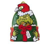 Loungefly Dr. Seuss' How the Grinch Stole Christmas! Santa Cosplay Mini sac dos, vert, One Size