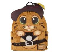 Loungefly – Mini sac à dos – Puss In Boots Cosplay (Shrek, DreamWorks) – Marron