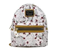 Loungefly Harry Potter Hedwige Sac à bandoulière double sangle Motif créatures magiques Blanc cassé M décontracté, ecru, Medium