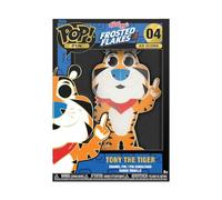 Loungefly Funko Large POP! Enamel Pin - Tony The Tiger - AD ICONS: FROSTED FLAKES - TONY THE TIGER CHASE GROUP - Kelloggs Pin en Émail - Broche Fantaisie Mignonne à Collectionner et Sacs