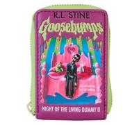 Loungefly Goosebumps Night of the Living Protège-livre factice accordéon zippé, multicolore, Portefeuille accordéon