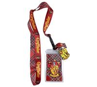 Loungefly Harry Potter Gryffindor Plaid Lanyard with Charm
