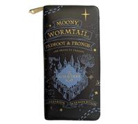 Loungefly Harry Potter Portefeuille Carte du Maraudeur - Moony, Wormtail, Padfoot & Prongs Midnight Edition, midnight, Portefeuille zippé