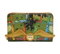 Loungefly Harry Potter Purse Golden Snitch Nouveau Officiel Vert Zip Around