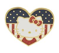 Loungefly - Hello Kitty Enamel Pin - Hello Kitty Pin en Émail - Exclusivité Amazon - Broche Fantaisie Mignonne à Collectionner - pour Les Sacs à Dos et Sacs - Idée de Cadeau - Produits Officiels