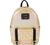 Loungefly Hello Kitty Mini-sac à dos doré pour le 50e anniversaire Golden Golden One Size