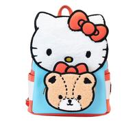 Loungefly Mini sac à dos Hello Kitty & Bear 26 cm Multicolore
