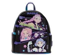 Loungefly Mini sac à dos KPop Huntr/X avec breloque carte photo Motif chasseurs de démons