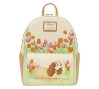 Loungefly Mini sac à dos Disney Lady and The Tramp – Motif tulipe pastel