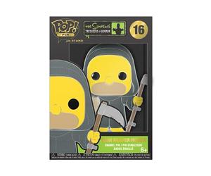 Loungefly Large Enamel Pin Horror: Simpsons - Homer Simpson - Homer - The Simpsons Pin en Émail - Broche Fantaisie Mignonne à Collectionner - pour Les Sacs à Dos et Sacs - Idée de Cadeau