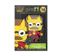Loungefly Large Enamel Pin Horror: Simpsons - Ned Flanders - Devil Flanders - The Simpsons Pin en Émail - Broche Fantaisie Mignonne à Collectionner - pour Les Sacs à Dos et Sacs - TV Fans