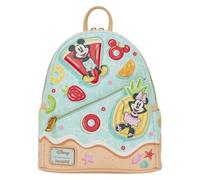 Loungefly – Mini sac à dos – Disney Mickey et Minnie – Bretelles réglables – Idéal enfants & adultes