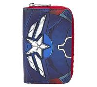 Loungefly Marvel Captain America Brave New World Portefeuille zippé