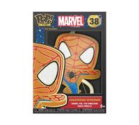 Funko Pop! Broche émaillée grande Marvel Gingerbread Spider-Man