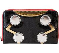 Loungefly Marvel Shine Thor Cosplay Porte-monnaie zippé (noir)