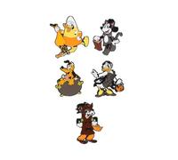 Loungefly Mickey Mouse & Friends Halloween Blind Pins - Mickey Mouse - Disney Standard Characters - Boîte Mystère Pin en Émail - Broche Fantaisie Mignonne à Collectionner - pour les Sacs à Dos