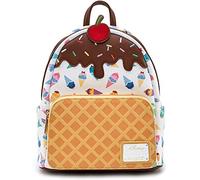 Loungefly Mini sac à dos Disney Princess Ice Cream, multicolore, 22,9 x 25,4 x 11,4 cm, Rucksack