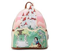 Loungefly – Mini sac à dos Disney Snow White Castle Series, blanc, taille unique